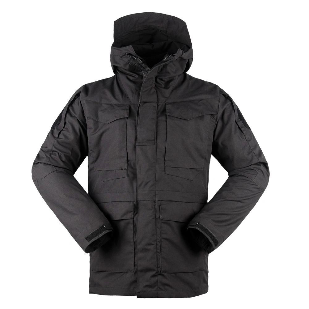 Black Outdoor Sports 3-in-1 Winter Jacket