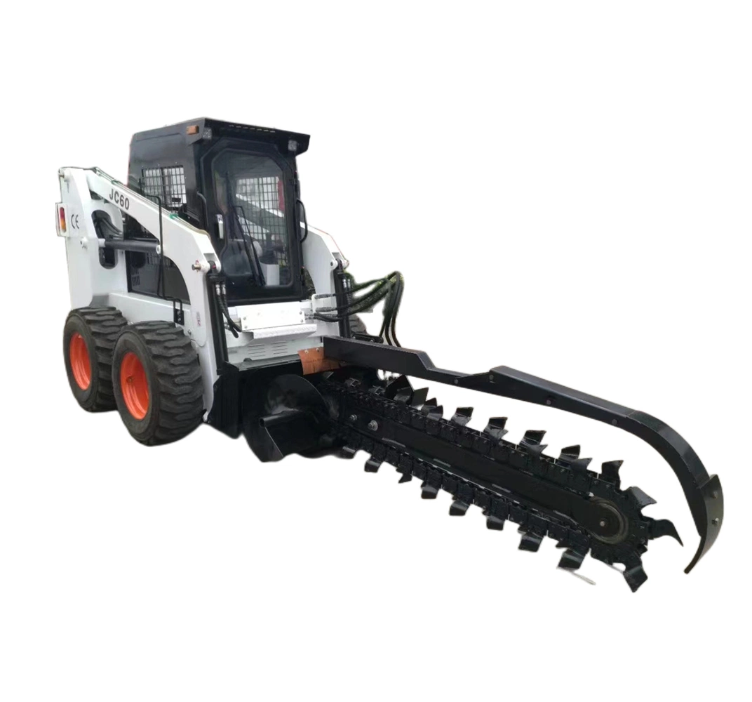 China Cheap 50hp Skid Steer martillo de hormigón Skid Steer cargadora Con disyuntor hidráulico