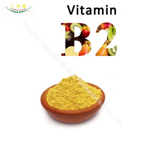 Venta directa de fábrica de la riboflavina la vitamina B2 CAS 83-88-5