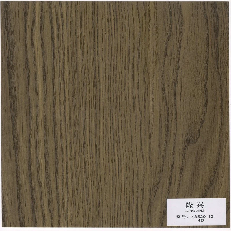 Polyurethane Resin (PU) Coated Decorative Printing Paper for Wood Panel Facing Decoration