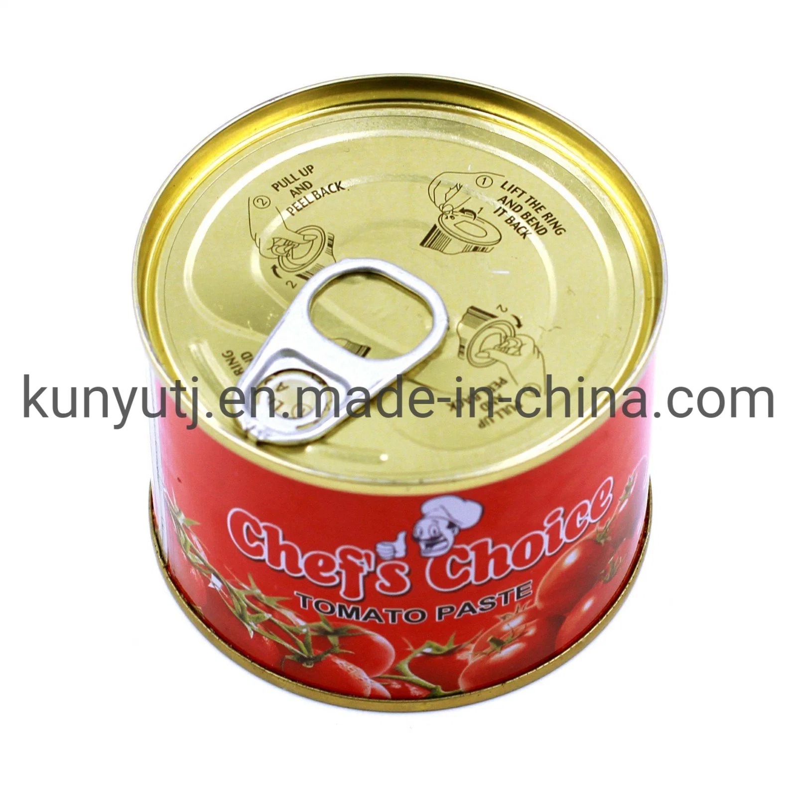 Canned Tomato Paste 70g Tomato Paste with High quality/High cost performance 