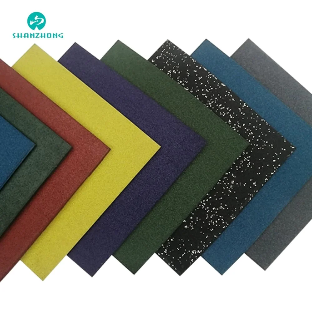 Rubber Sheet Rubber Floor Tiles Rubber Flooring Mats for Kindergarten Garden Play Area