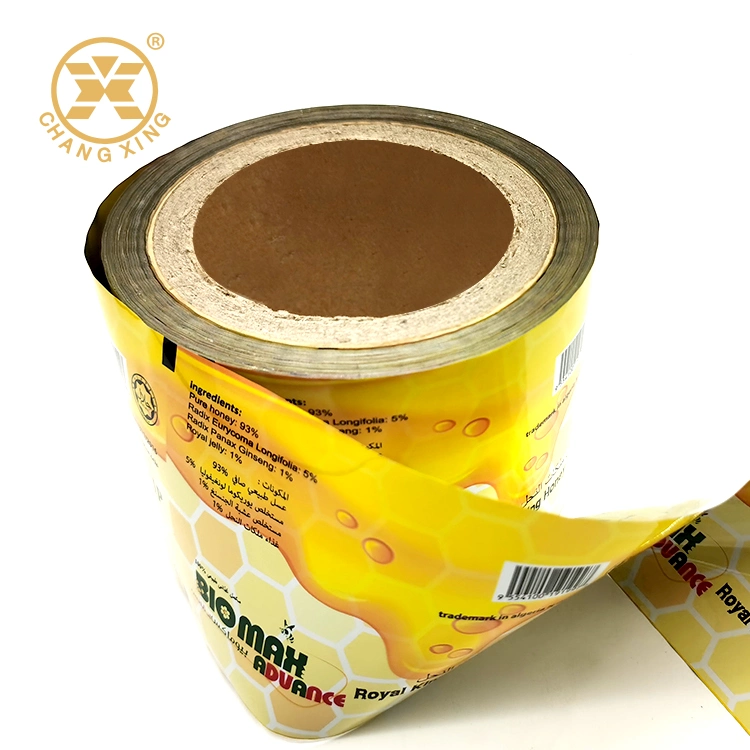 Automatic Packaging Honey Roll Film Honey Tea Sauce Packing Plastic Film