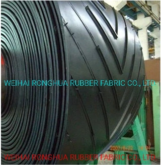 Ep/Nn/Cc/High Temperature/Fire Resistant/Oil Resistant/Tear Resistant/Wear Resistant Open Closed V Type Chevron Fabric Pattern Rubber Conveyor Belt