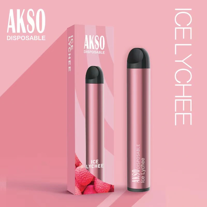 Hcigar Akso Factory Price Nic Salt Puff Bar Ecigs 500puffs Disposable/Chargeable Pod Vape Pen