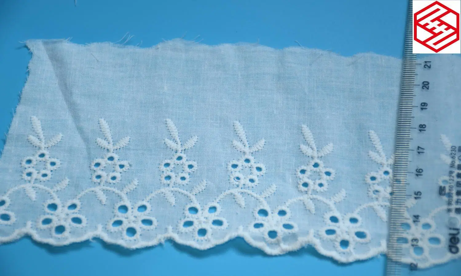 Embroidery Cotton Lace Lace Fabric by The Yard