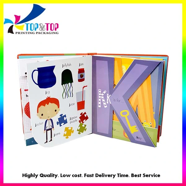 Wholesale/Supplier Custom Print School Reading Learn Color ABC Numeral Children Board Book for Kids