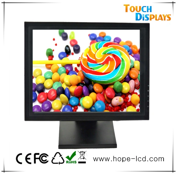 15" Inch Touch Screen Monitor with VGA/ HDMI/ S-Video/ AV / USB Inputs