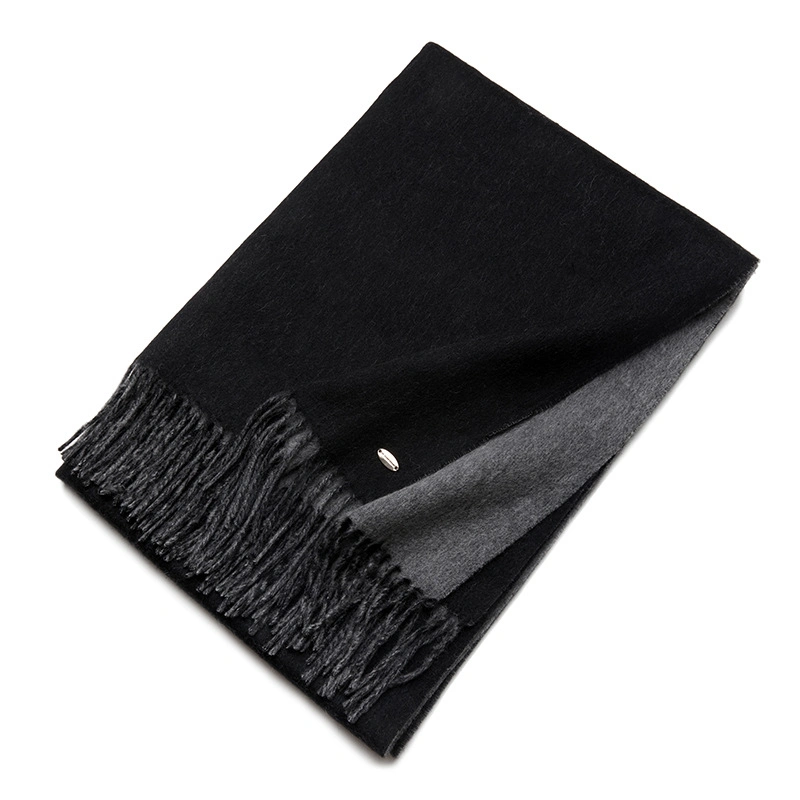 Tassel Warm Winter Color Matching Fashion Soft Scarf