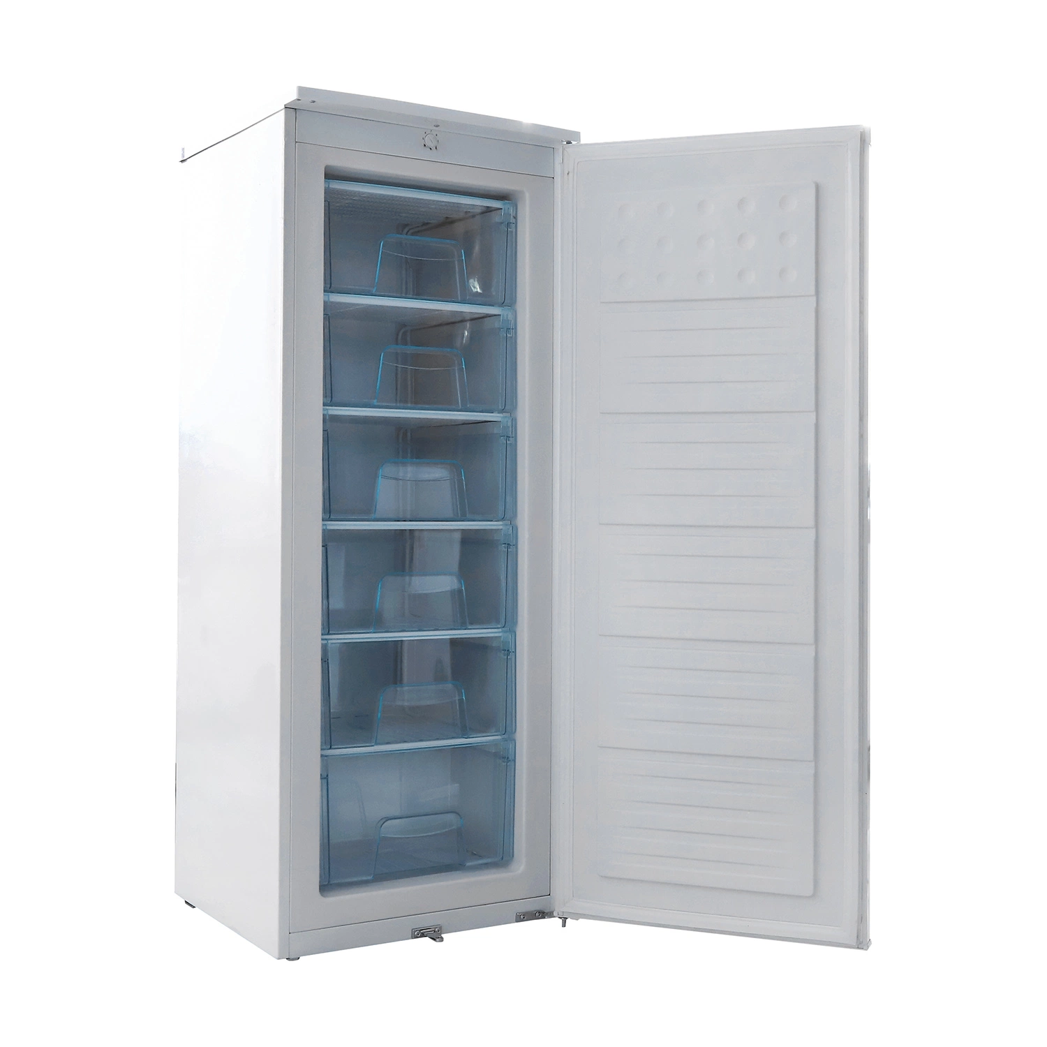 OEM/ODM12V/110V/220V Fan Refrigeration/PCM Stainless Steel/Glass Single-Door Vertical Refrigerator Freezer