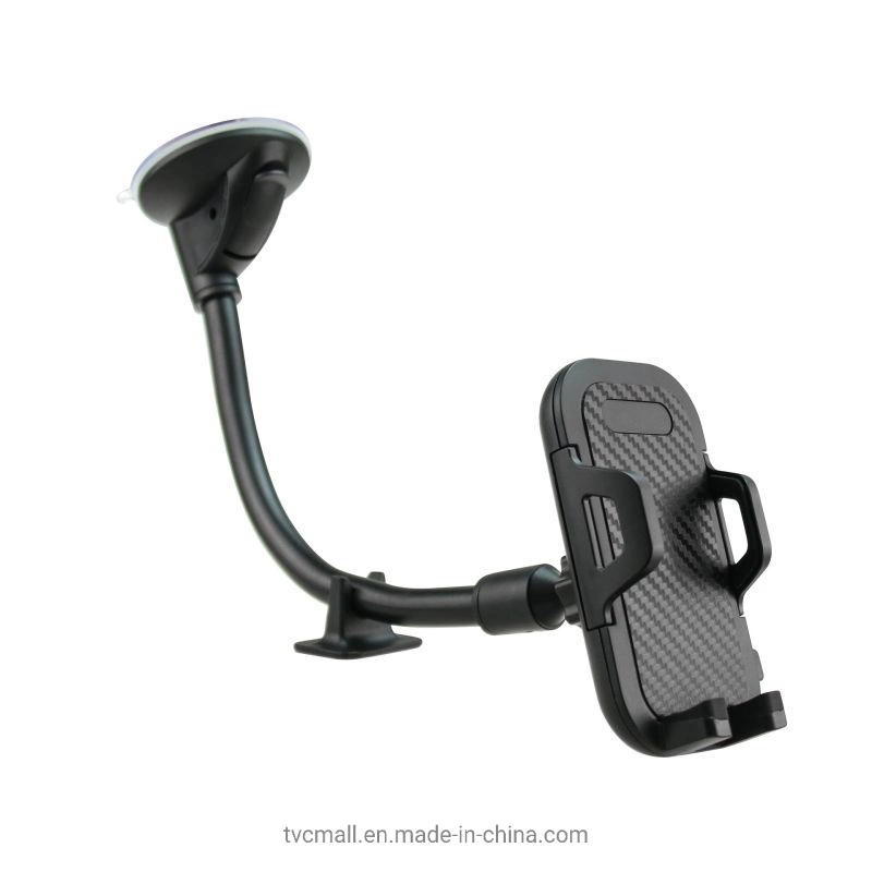 360 Degrees Rotation Car Windshield Phone Holder Long Arm Sucker GPS Smartphone Support Bracket for iPhone Samsung