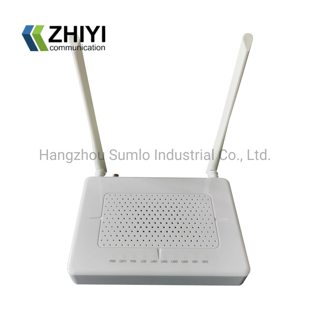 Gpon ONU Ont with 1ge+3fe+CATV+WiFi for FTTH FTTX Access