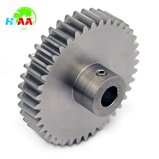 Hardened Steel Cluster Spur Gear, High Speed Custom Spur Gears