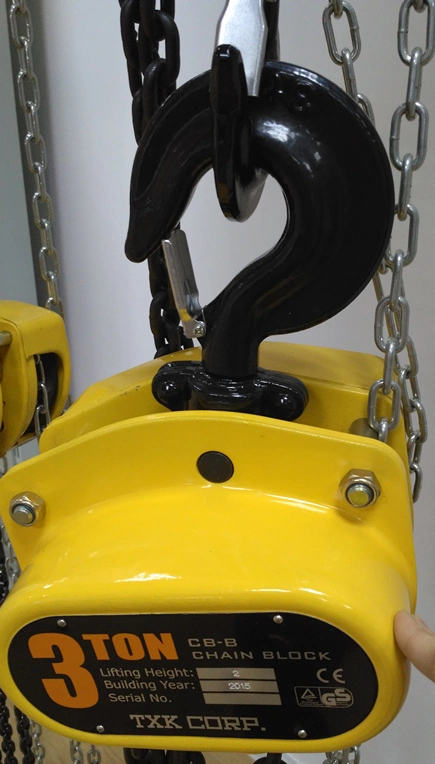 Ce Certified 1.5ton 3ton Standard Lifting Hoist Manual Chain Block