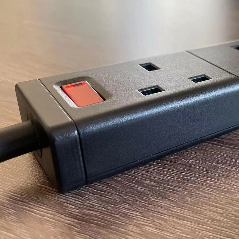 3 Outlet BS Surge Protector Power Strip with 3 USB Charge