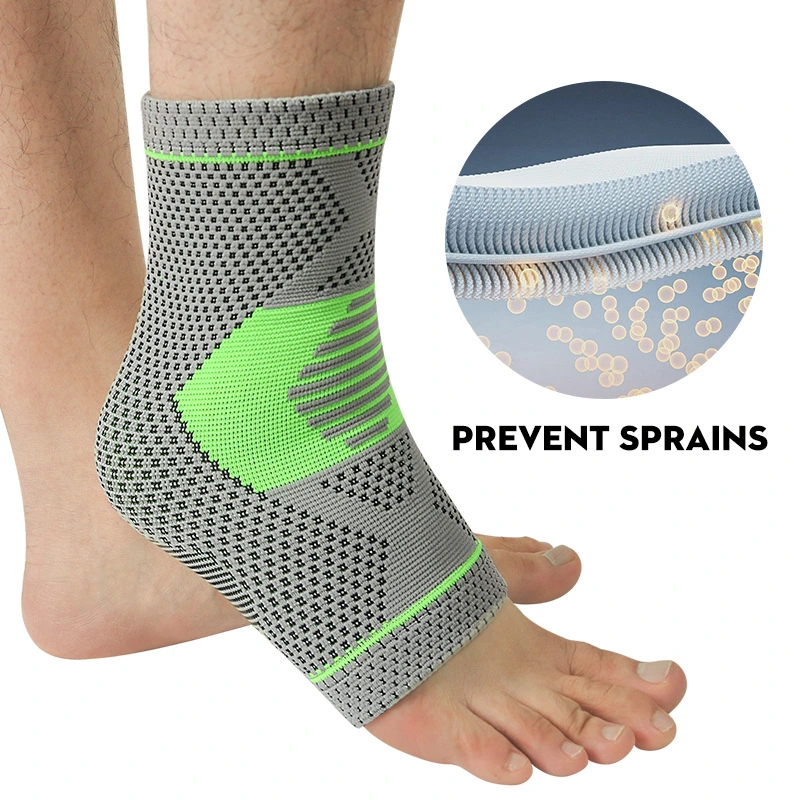 Elásticas delgadas Anklepad Anklebrace respirável Guard desportos ao ar livre com suporte de tornozelo