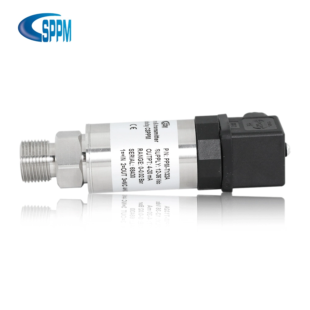 Low Cost Low Noise 0~500PA 20MPa 60MPa PPM-T132A Pressure Transmitter for Flow Control and Other Industries 4~20mA Output