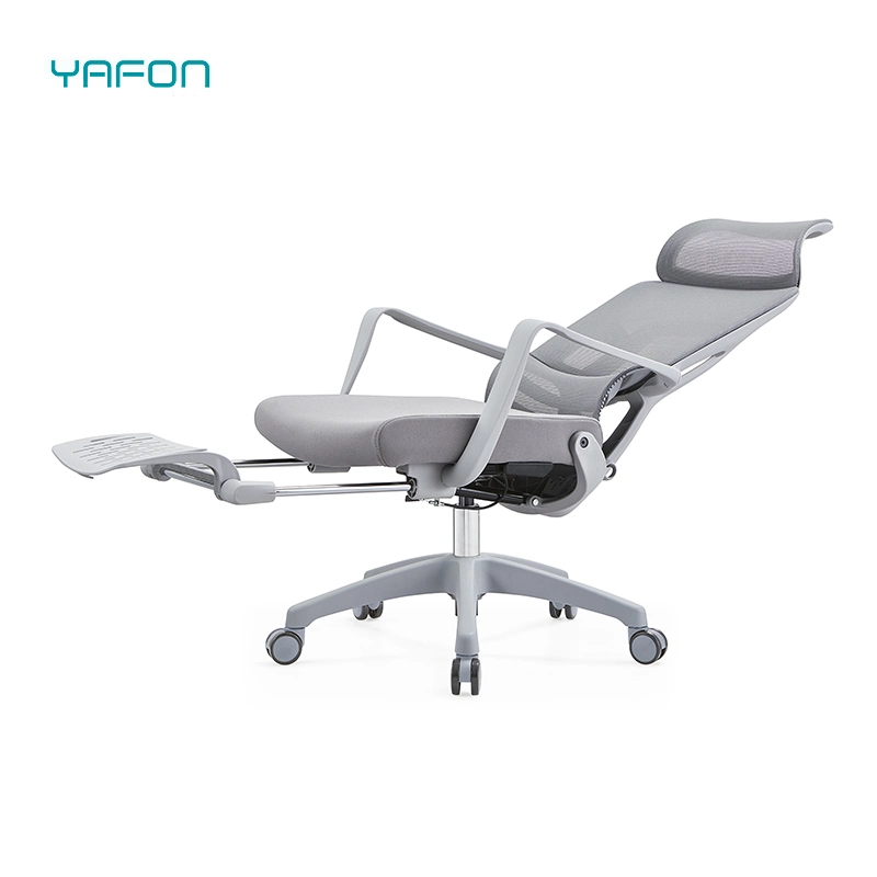 China Wholesale/Supplier Modern Swivel Mesh Staff Executive Chair Ergonomic Office Chair with Foot Pedal