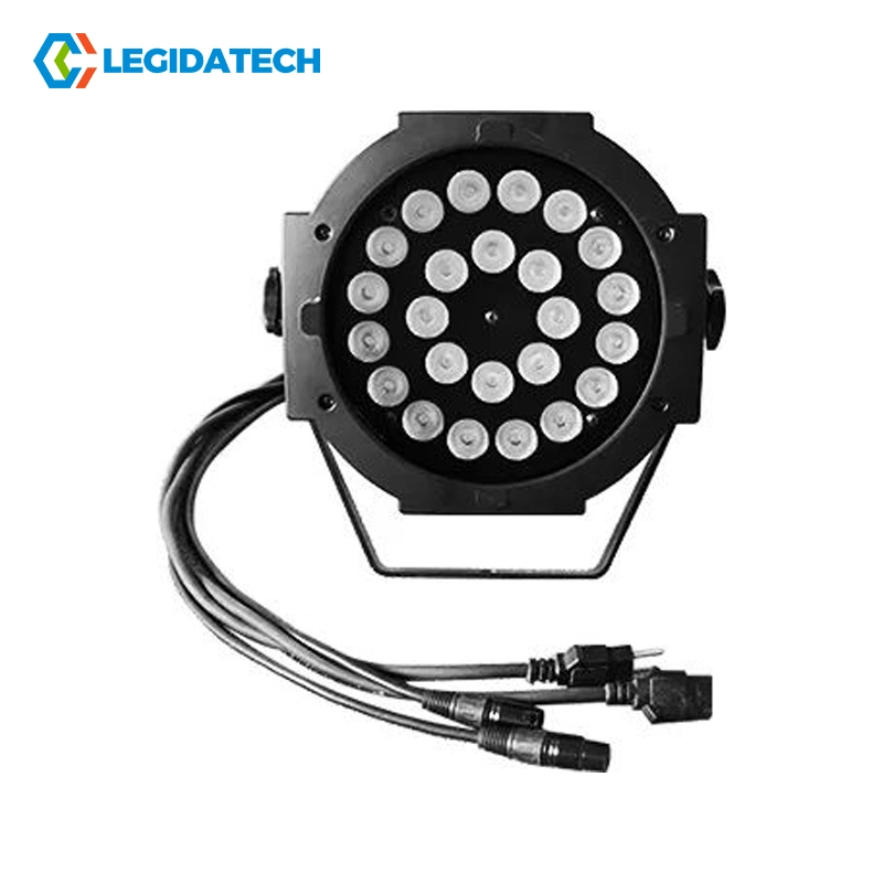 Legida Disco Stage Spot Light RGBW 4in1 Quad Color 24X10W LED PAR Light