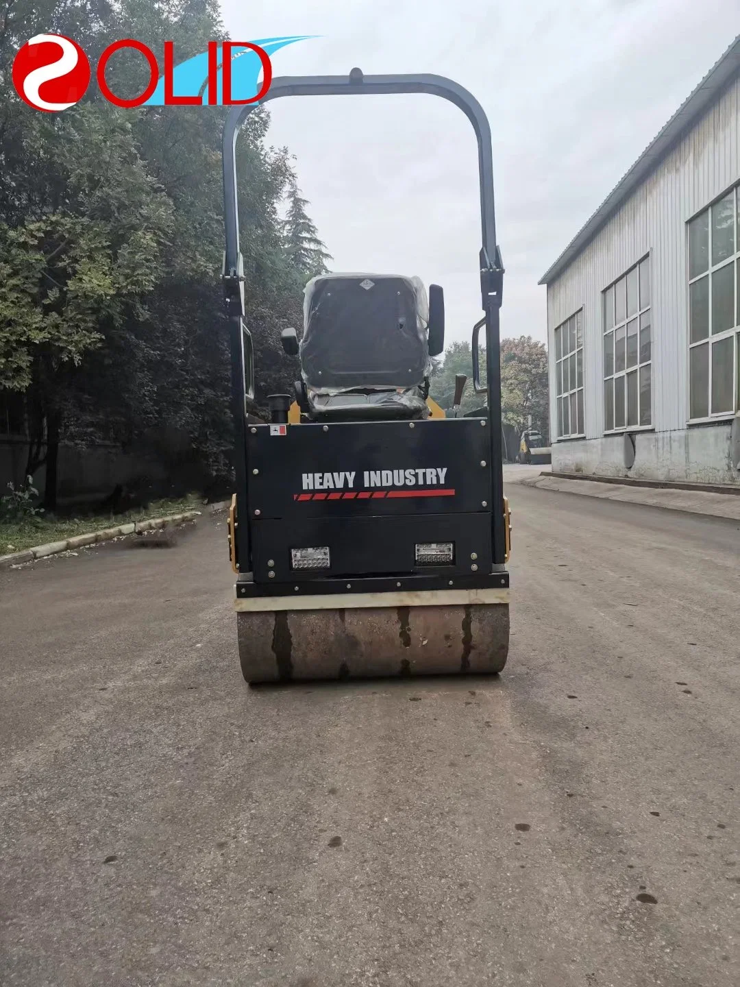 Solid Brand New Mini Road Roller 2ton with Double Drum for Road Construction