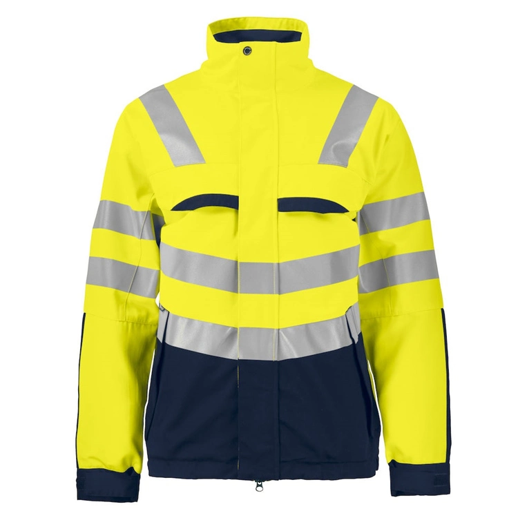 Veste de travail de chaussée Hi Viz travailleur de la sécurité de l'aéroport de construction