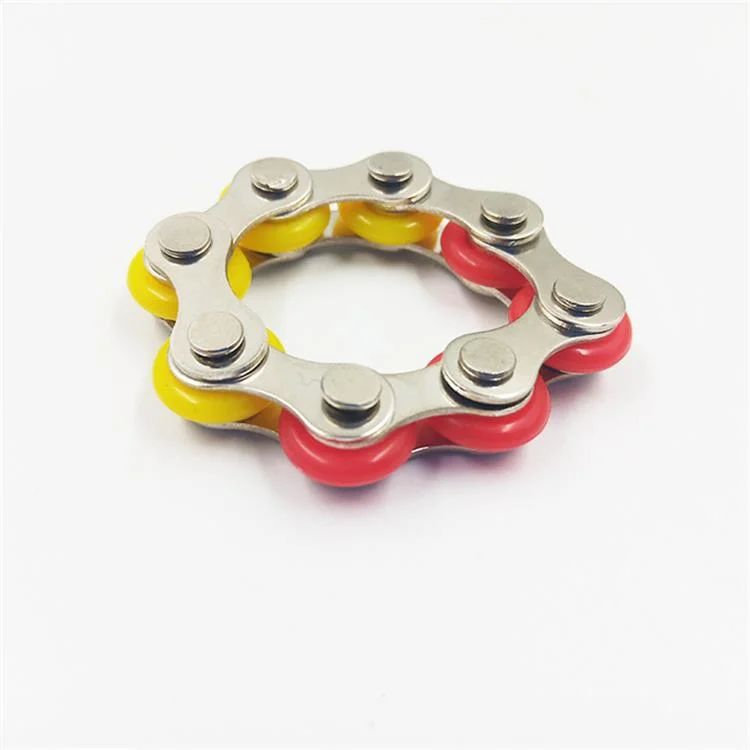 Direct Sales of Bicycle Chain Venting Toys Decompression Chain Decompression Keychain