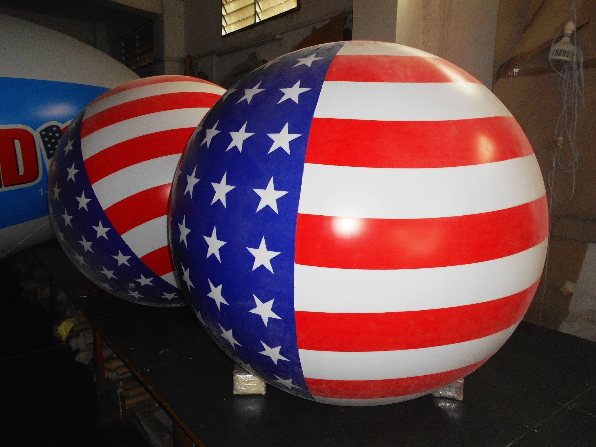 2023 New Promotion Outdoor American Flag Round Inflatable Balloon for Russian Flag