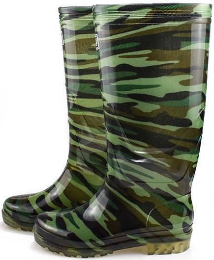 Good Quality Professional Industrial PVC Material Waterproof Safety Rain Boots