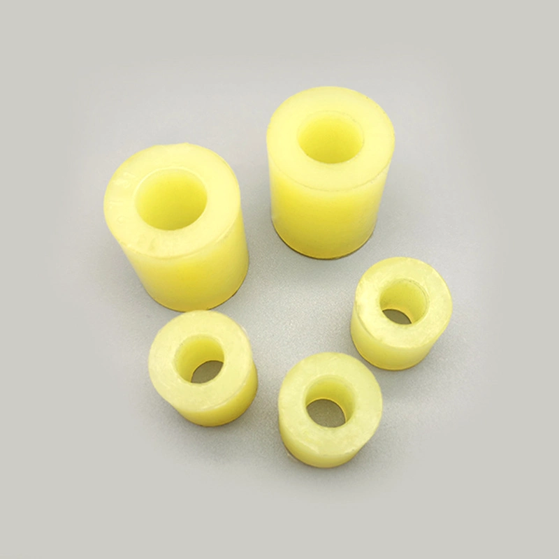 Manufacturer Custom 90A Shore Plastic 4mm Small Solid PU Flexible Yellow Polyurethane Elastomer Rod