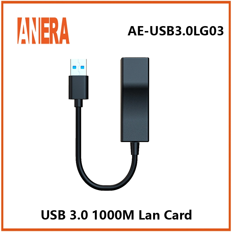 Anera Nuevo estilo USB 3,0 a Ethernet adaptador de red RJ45 Tarjeta LAN