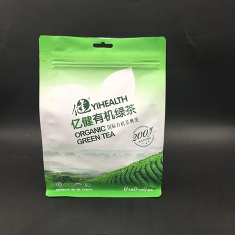 Qingdao Factory Composite Film PP PE HDPE Pet VMPET Eigh-Side Sealing Packing Heat Sealing Mini Aluminum Foil Pet Food Bag