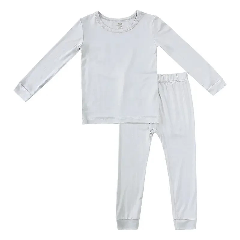 Baby Bamboo Pyjama Bamboo Bekleidung Kinder Pyjama Set 2-Tlg Personalisierbare Bamboo Baby Schlafanzug Kleinkind Fallen Kleidung