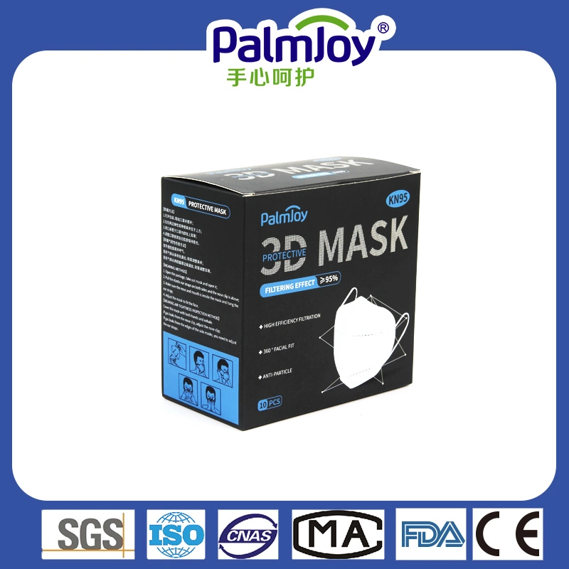 3D desechables máscara protectora, alta capacidad