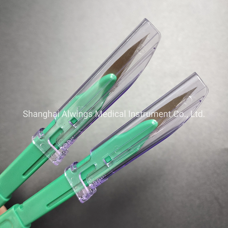 Dental Instrument Dental Disposable Sterile Scalpels Safety Type