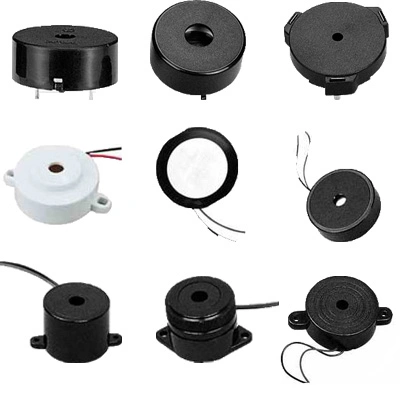 24mm External Drived Type12V Piezo Buzzer with Pin (RoHS approve)