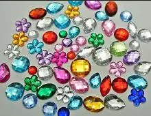 Ab Colors Flat Back Hot Fix Round Rhinestones Gem Stones for Clothing