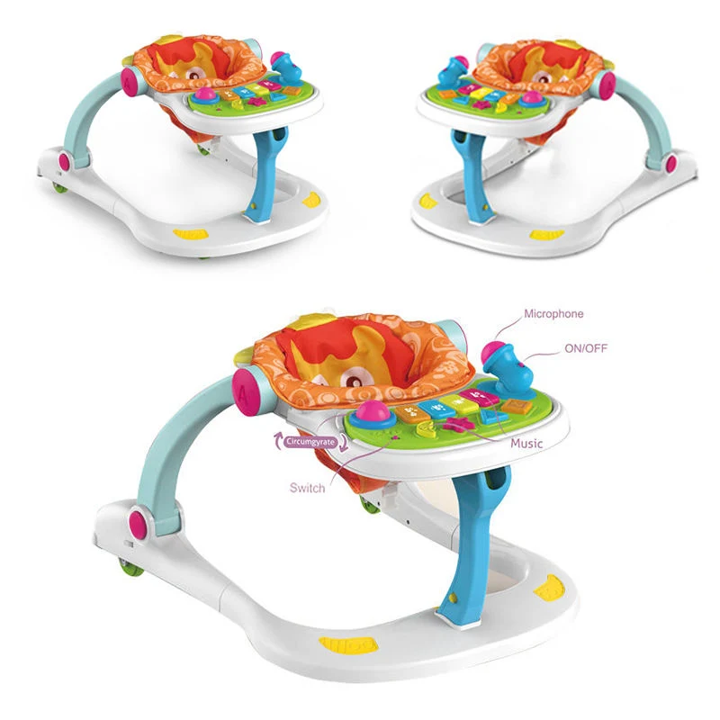 L'utilisation bébé ride sur la voiture 3 en 1 Chariot de marche Yo-Yo voiture jouet poussette marchette pour bébés