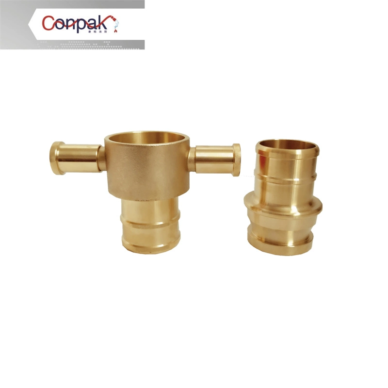 2.5inch BS336 Instantaneous Fire Hose Coupling in Brass Material