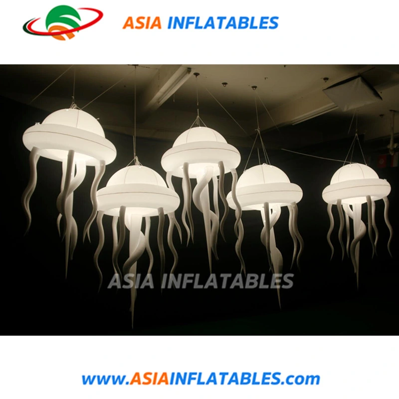 Color Changeable Luminous Jellyfish Inflatable for Art Show