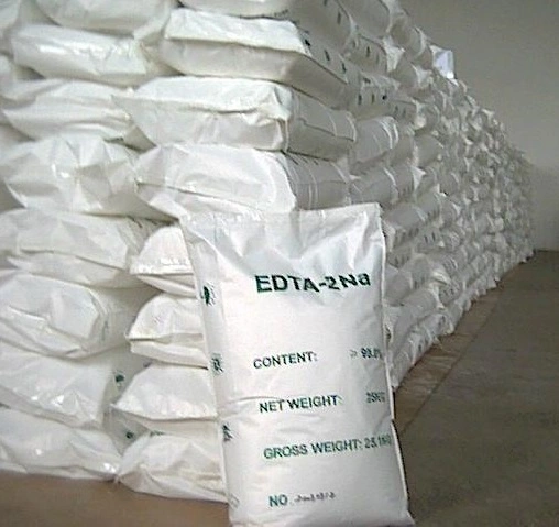 L'EDTA disodique de poudre de qualité alimentaire CAS 13235-36-4 L'EDTA tétrasodique 4na