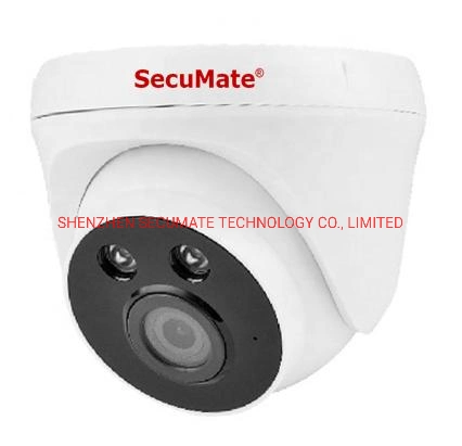 4MP Dome IP Poe de plástico microfone incorporado da câmara CCTV de áudio para casa uma visão nocturna de câmera de segurança IP66 H. 265 Ai Onvif Fornecedor câmara CCTV