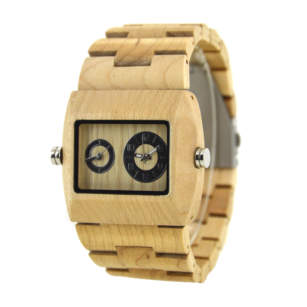 Current Square Wooden Watch Bewell Wristwatches with Private Label Mens Wear Watches Luxury Wristwatch OEM Wrist Watch Relojes