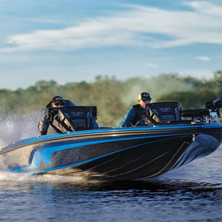 Barco de velocidade desportiva em alumínio KinOcean Saltwater Fishing com motores fora de borda Iates para Venda