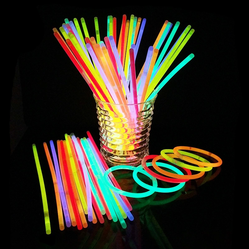 Fiesta de bajo costo Light Stick niños muñequera Light up resplandor En Dark Stick