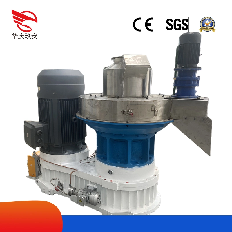 Wood Sawdust High Automation Remote Control Centrifugal Vertical Ring Die Pellet Mill Machine