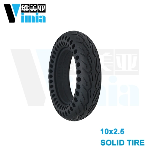 Scooter Solid Tires Black Tires 10X2.125 Non-Inflation Tires