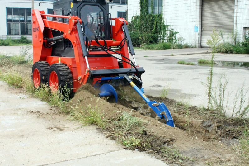 Titeco Skid Steer Wheel Loaader Slippage Loader with Snowblower Hydraulic Breaker Angle Broom