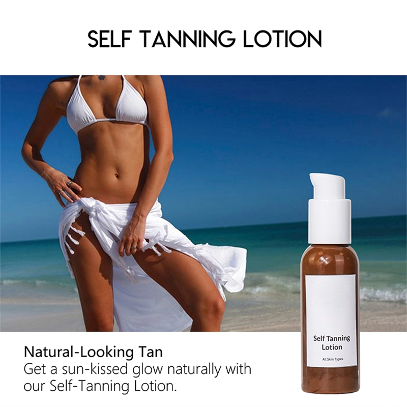 Self-Tanning Lotion with DHA Dark Gradual Self Taning Cream Tan