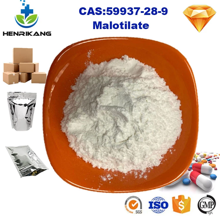 Pharmaceutical Chemicals Malotilate Powder CAS 59937-28-9 for Anti-Hepatitis Purity Bulk Malotilate