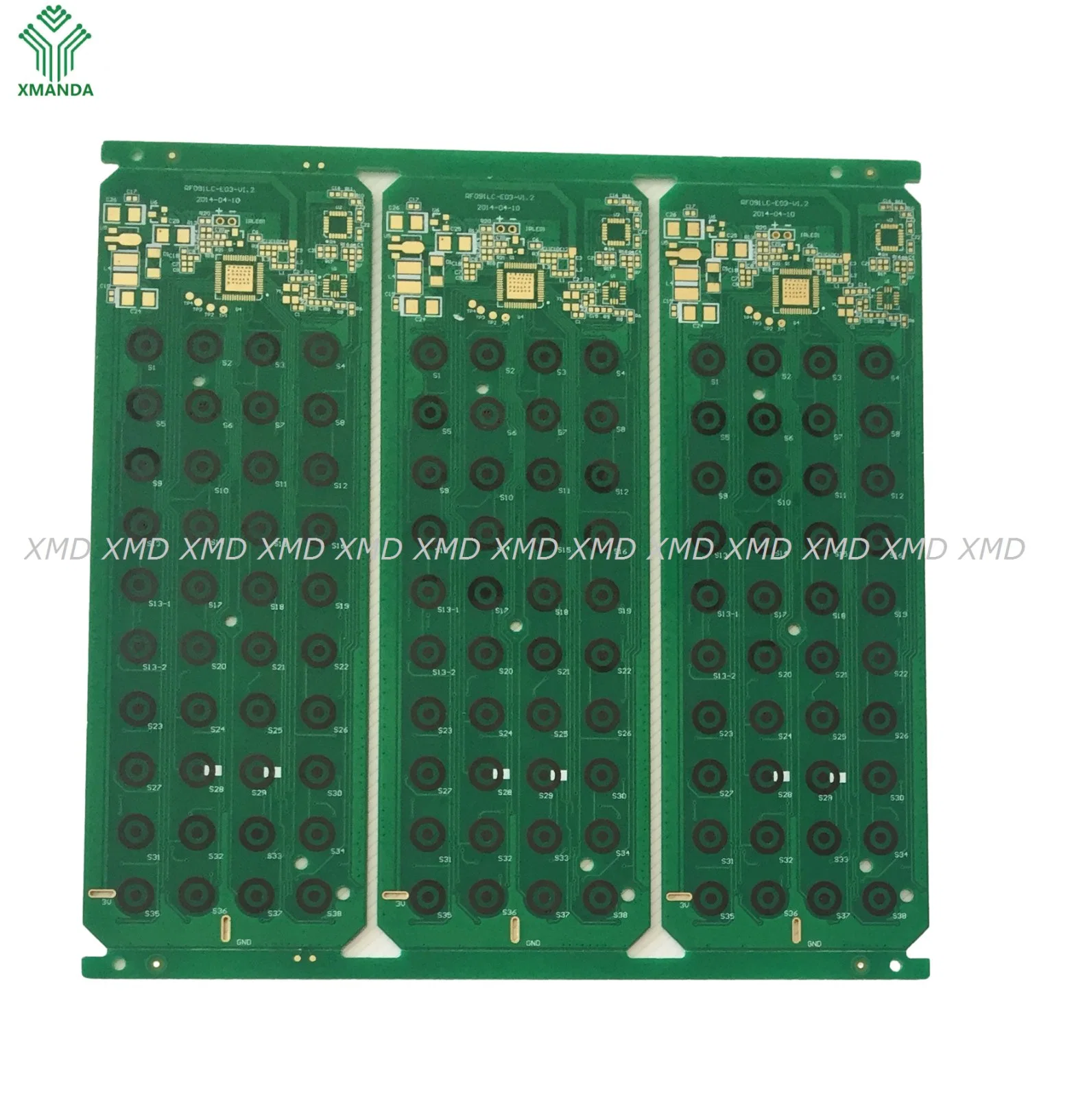 4 Layer PCB Carbon Oil Keyboard Board